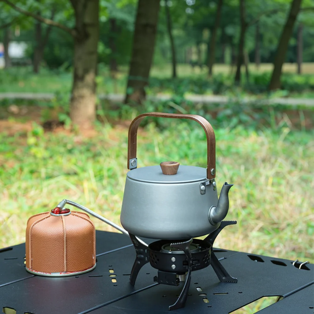 Camping Cooking Vessel - Camping Hiking Water Kettle Aluminum Alloy