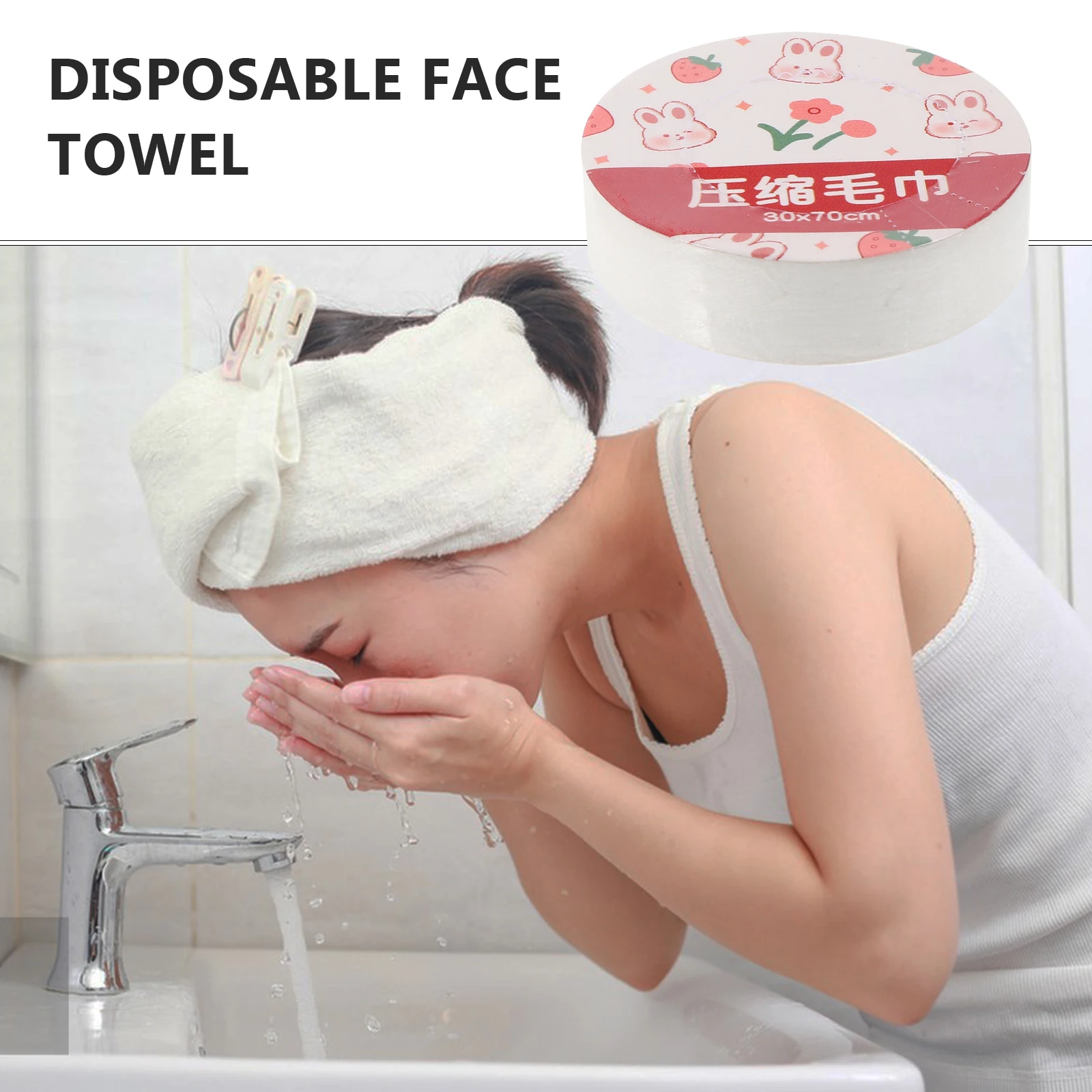

10Pcs Disposable Compressed Towels Mini Portable Travel Washcloths Travel Outdoor Face Steam Towel Plant Fibre Tablet