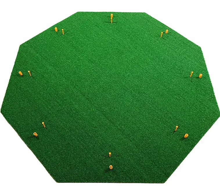 Air Flex Golf Training Aids Teaching Course Golf Driving Range Swing Detection Hitting Practice 3d Golf Mat