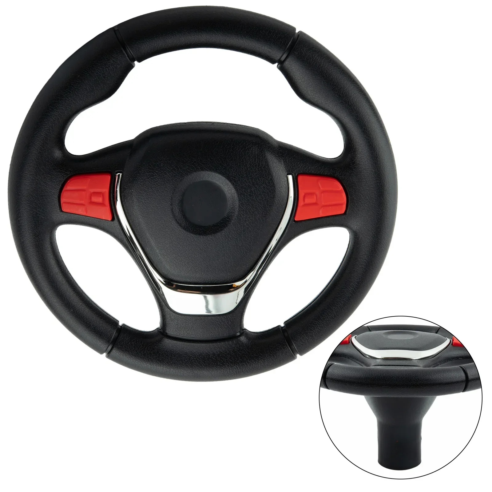 Hot Sale High Quality Steering Wheel For Electric Car 1pcs 1x Accessories S2388/S2588/S9088 For Children's Part