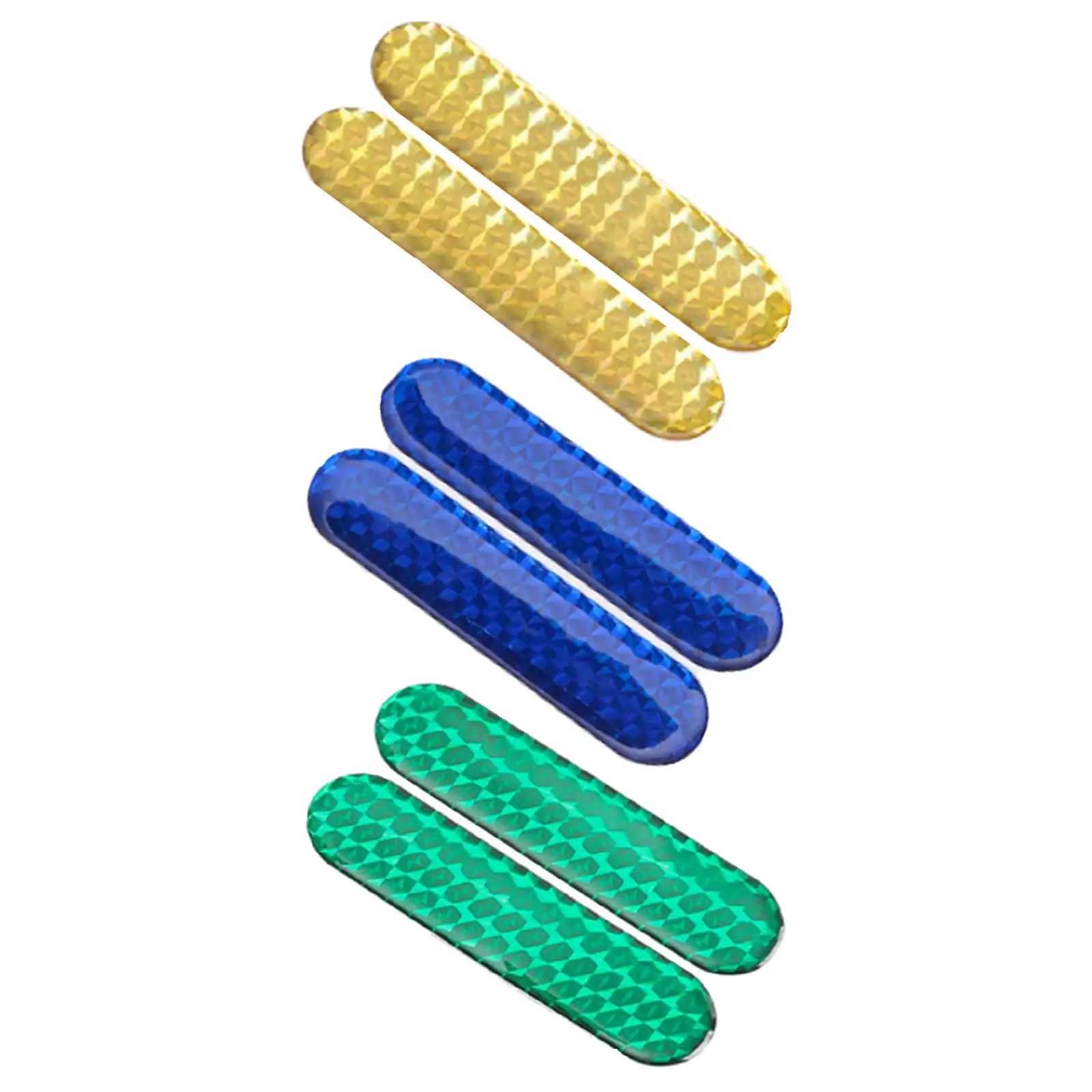 

2 Pieces Self Adhesive Car Reflective Stickers, Safety Mark Universal for Pickup