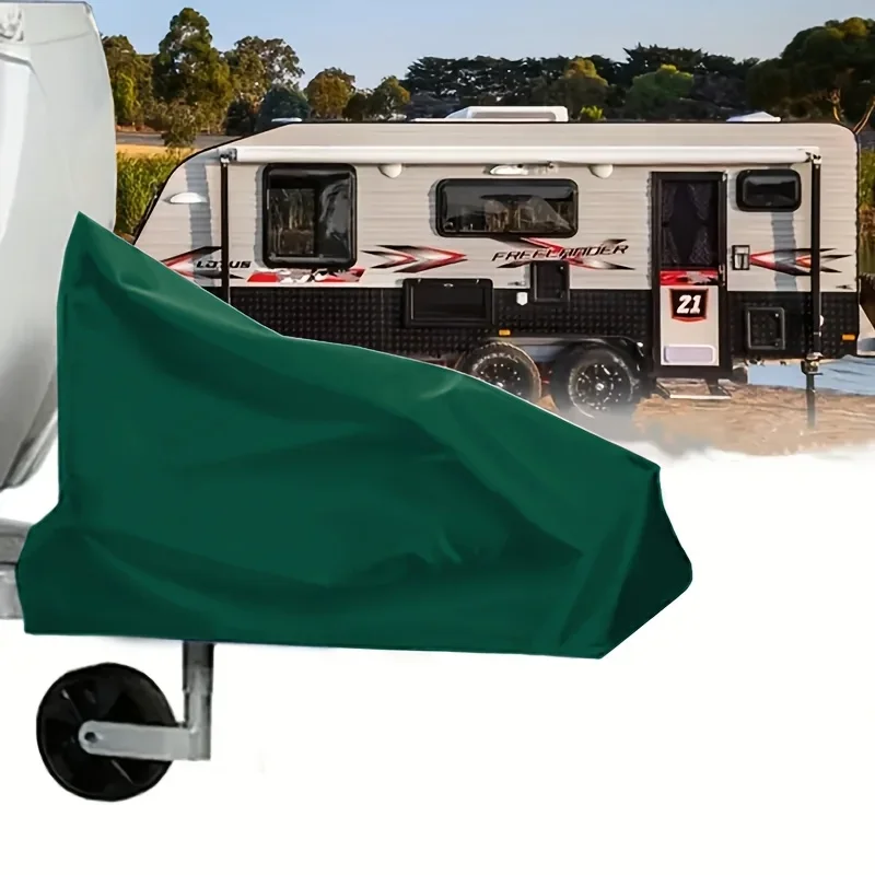 غطاء حماية بخطاف المقطورة RV - شبكة متينة من النايلون قابلة للتنفس، مناسبة لمركبات الترفيهية والسيارات وإكسسوارات السفر