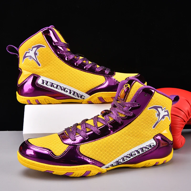 

2025 New Wrestling Shoes: Comfortable, Versatile, Stylish and Durable Sports Combat Footwear Fitness Training Shoes