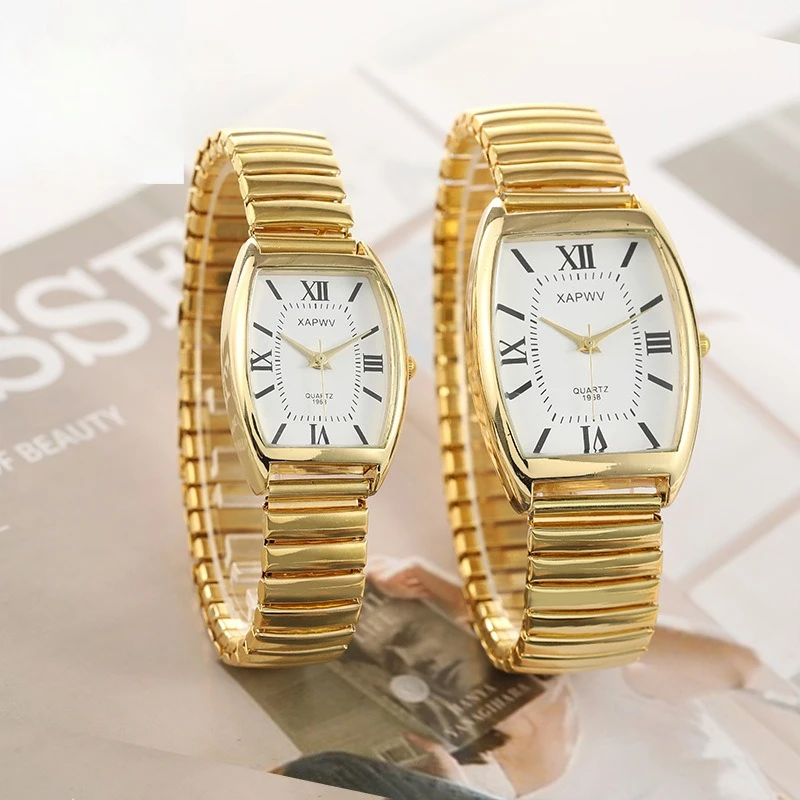 

Новое поступление, модные женские часы, мужские эластичные часы, кварцевые мужские часы с эластичным ремешком для пар, наручные часы Relogio Feminino