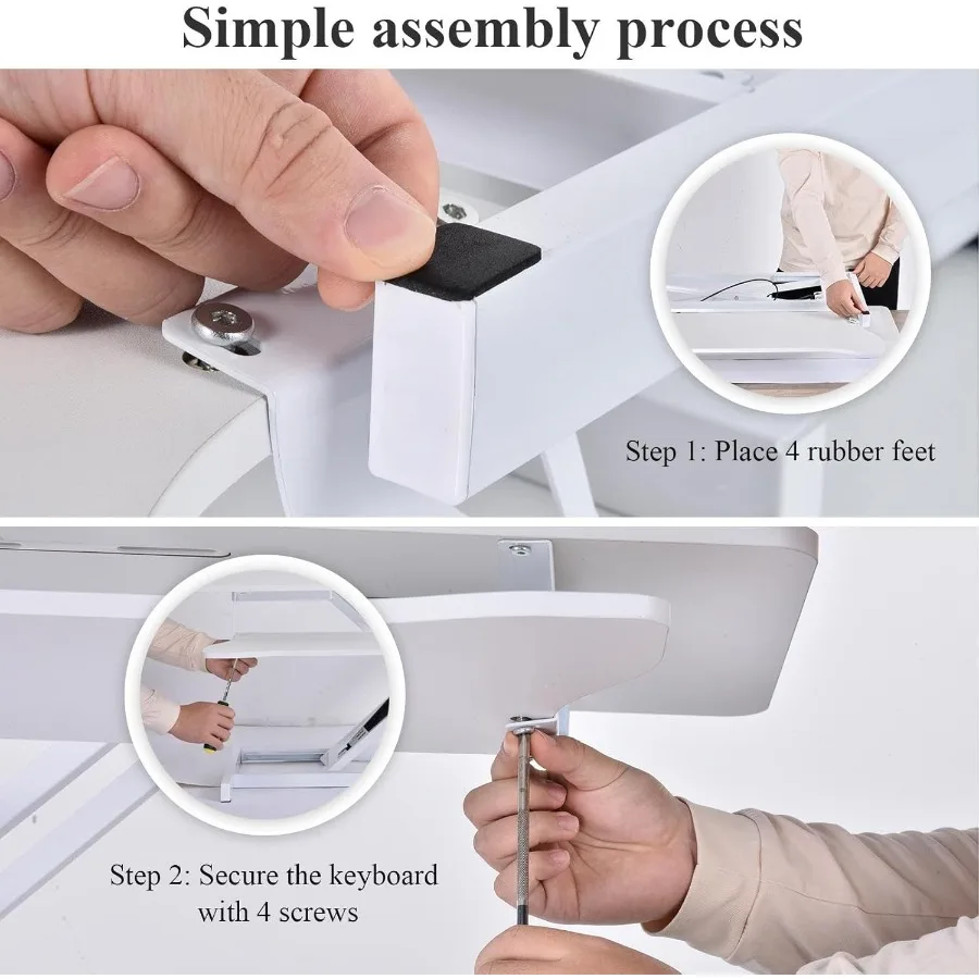 38 Height Adjustable Sit to Stand Desk Converter with Dual Monitor and Laptop Workstation Wide Keyboard Tray for Ergonomic Home