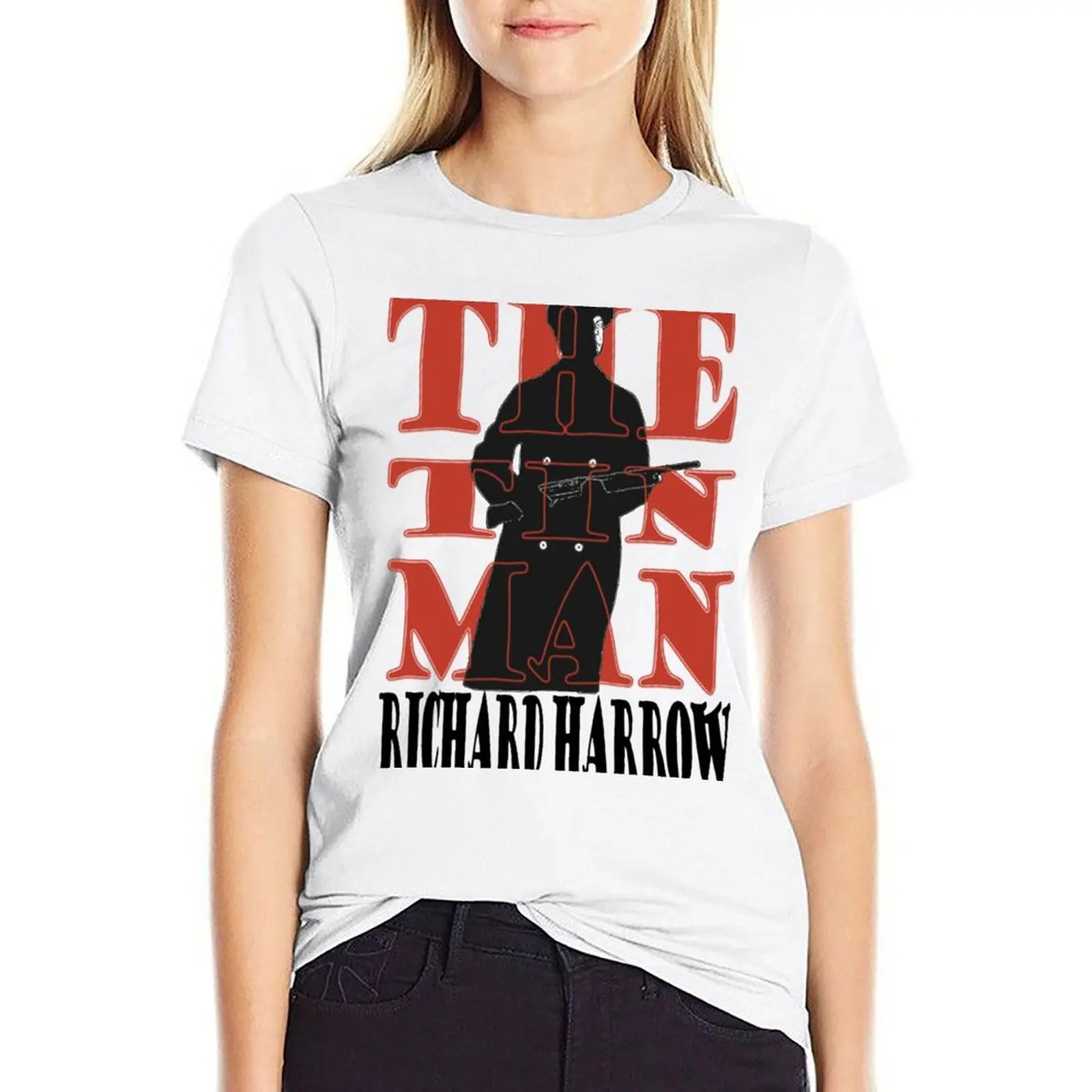 Richard Harrow - Tin Man T-shirt Short sleeve tee cute clothes t shirt Women