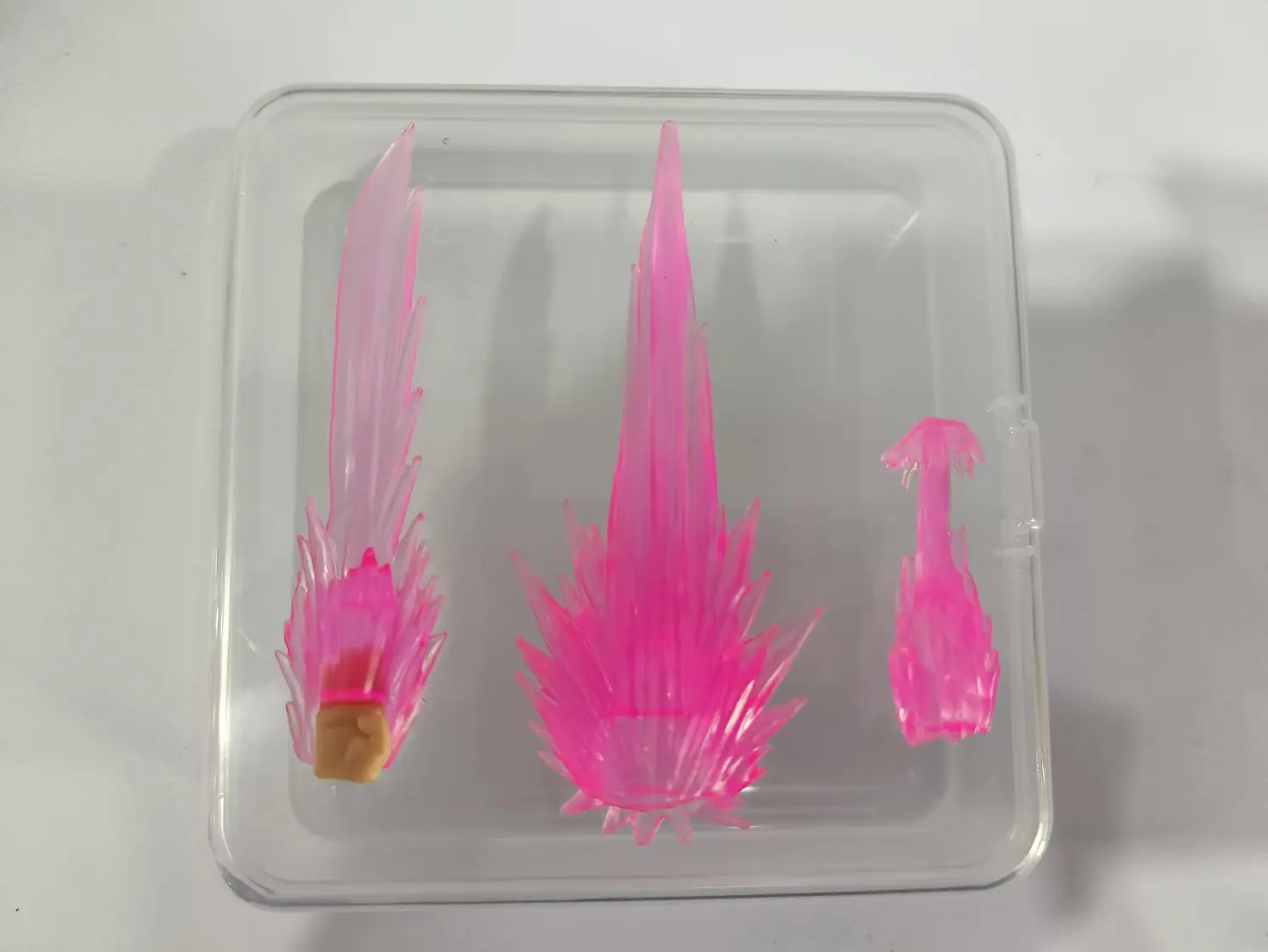 อะนิเมะ DB SHF ตัวเลขการกระทํา Sun สีเหลืองสีชมพูเพลา Ray แก๊สระเบิดพิเศษชุดอุปกรณ์เสริมกระเป๋า