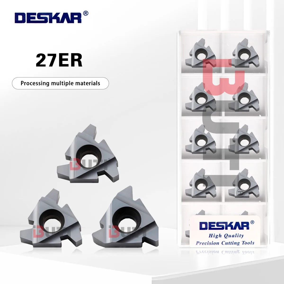 

DESKAR 100% Original 27ER 8.0ISO LDA 27ER 8TR LDA Numerical Control Lathe Threading Tool Cutting Tools Threaded Blades Material