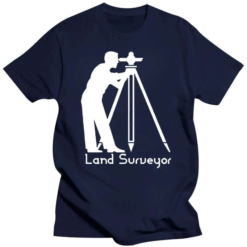 Land Surveyor T-Shirt Shopping Online 2020 Wholesale Shirt Comfortable Interesting Tee Shirt Camisa