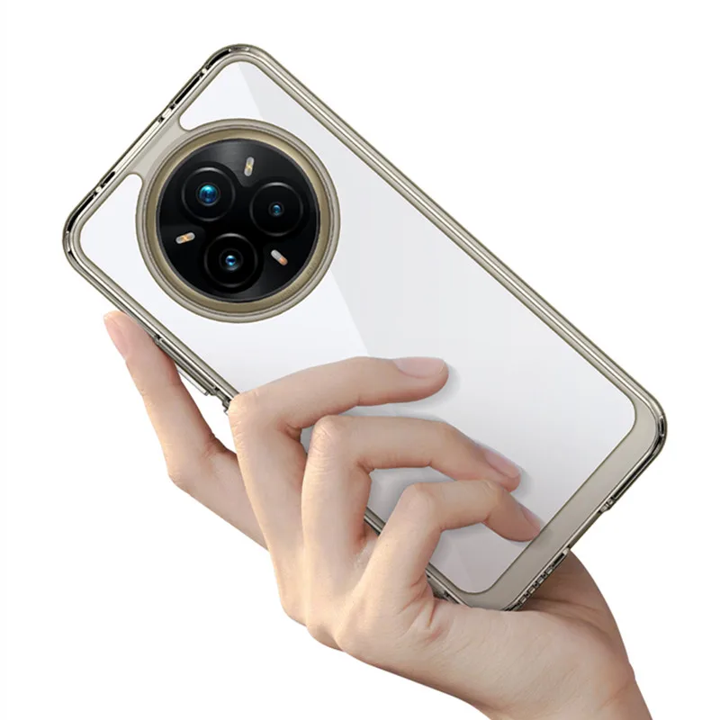 Realme 14 Pro Plus용 다채로운 투명 케이스, 부드러운 실리콘 후면 케이스, Realme 14 Pro Plus 커버