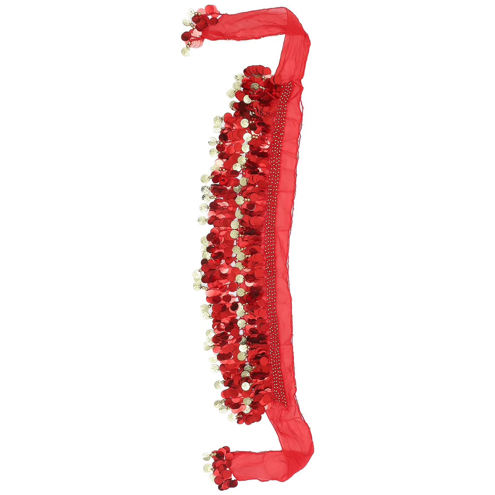 الترتر الرقص وشاح الورك قابل للتعديل الخصر سلسلة الرقص الشرقي تنورة زي أداء الحفلات ملحق تنورة رقص