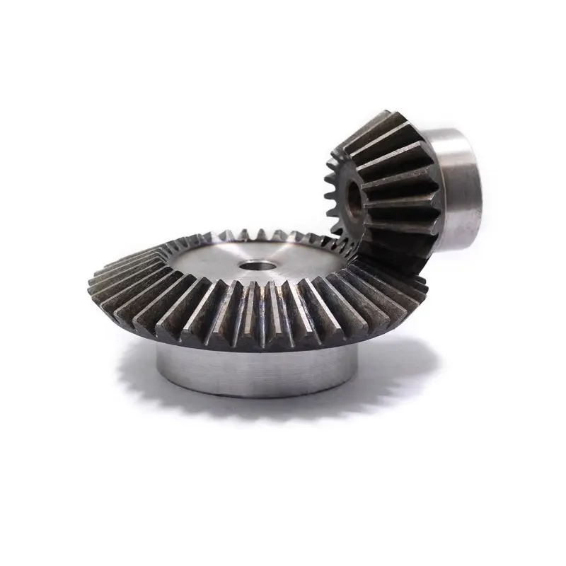 Customized 45 Steel Spiral Gears 2pcs 1 to 3 90 Degree Speed Ratio Bevel Gear for CNC Milling Machine Spur Gear Product Category