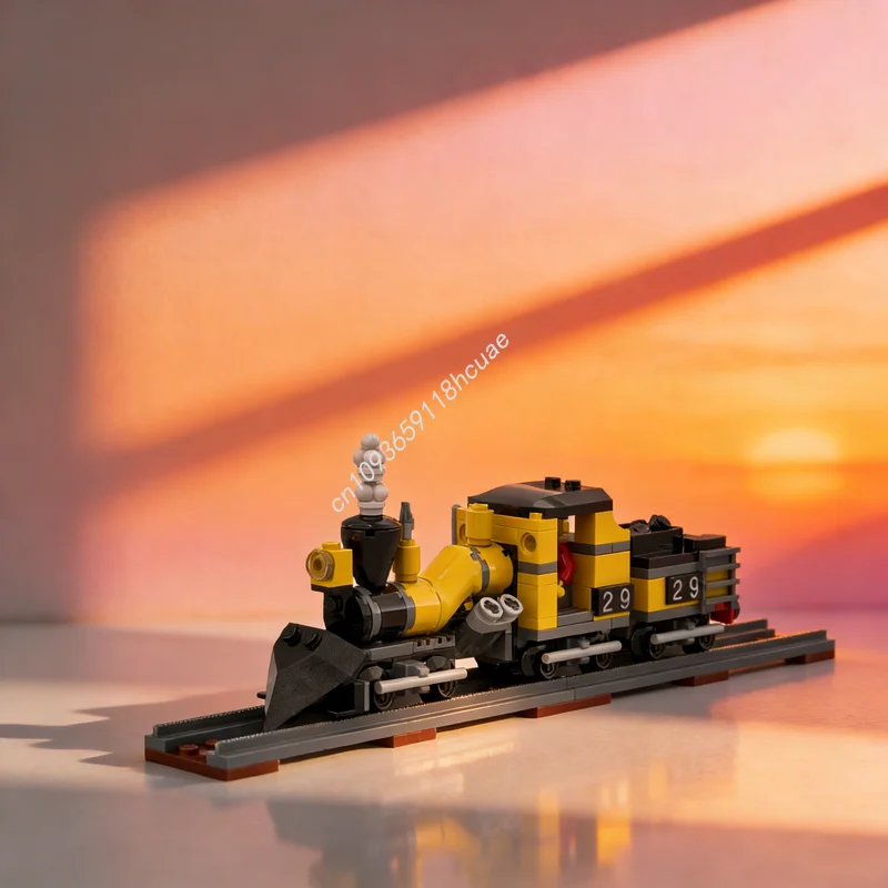 ชุดตัวต่อรถไฟ MOC 189 ชิ้น รุ่น Engine Works NG Class 8 4 ของเล่นตัวต่อสร้างสรรค์ ของขวัญคริสต์มาสสุดพิเศษ