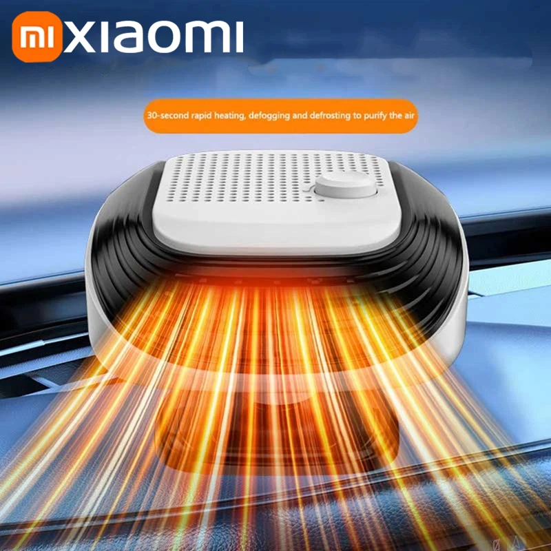 Xiaomi Car Winter Fast Heating Electric Heated Fan Auto Windshield Defogging Heating Cooling Truck RV SUV Travel Camper Tools