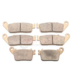 Copper Sintering Front Rear Brake Pads For Honda CB600 F Hornet CB 600 F7/F8/F9/FA 2007-2017 CBR600 FB/FC CBR Non ABS 2011-2013