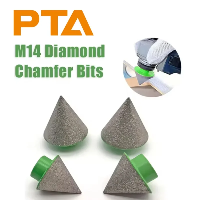 

1pc M14 Diamond Chamfer Bits Dia 35-50mm Milling Marble Concrete Tile Hole Saw Masonry Drilling Crowns Construction Job Tools