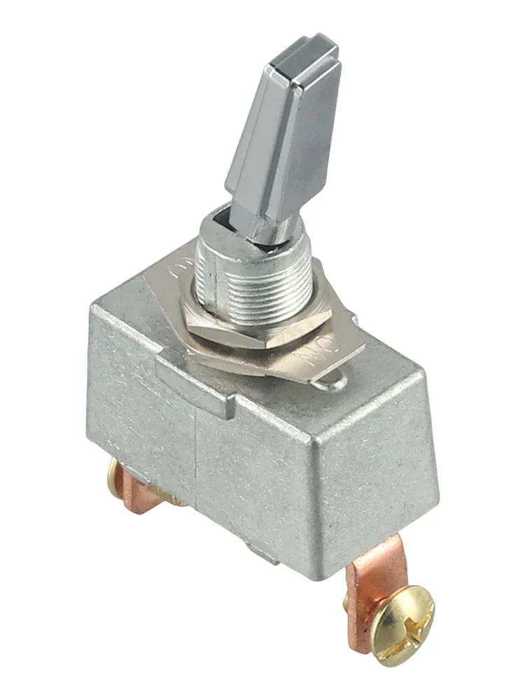 Interruptor de palanca de corriente CC de 50A, 12V, interruptor de palanca de alta resistencia, alta capacidad de amperaje, 3 vías, Aut para uso con accesorios de corriente CC