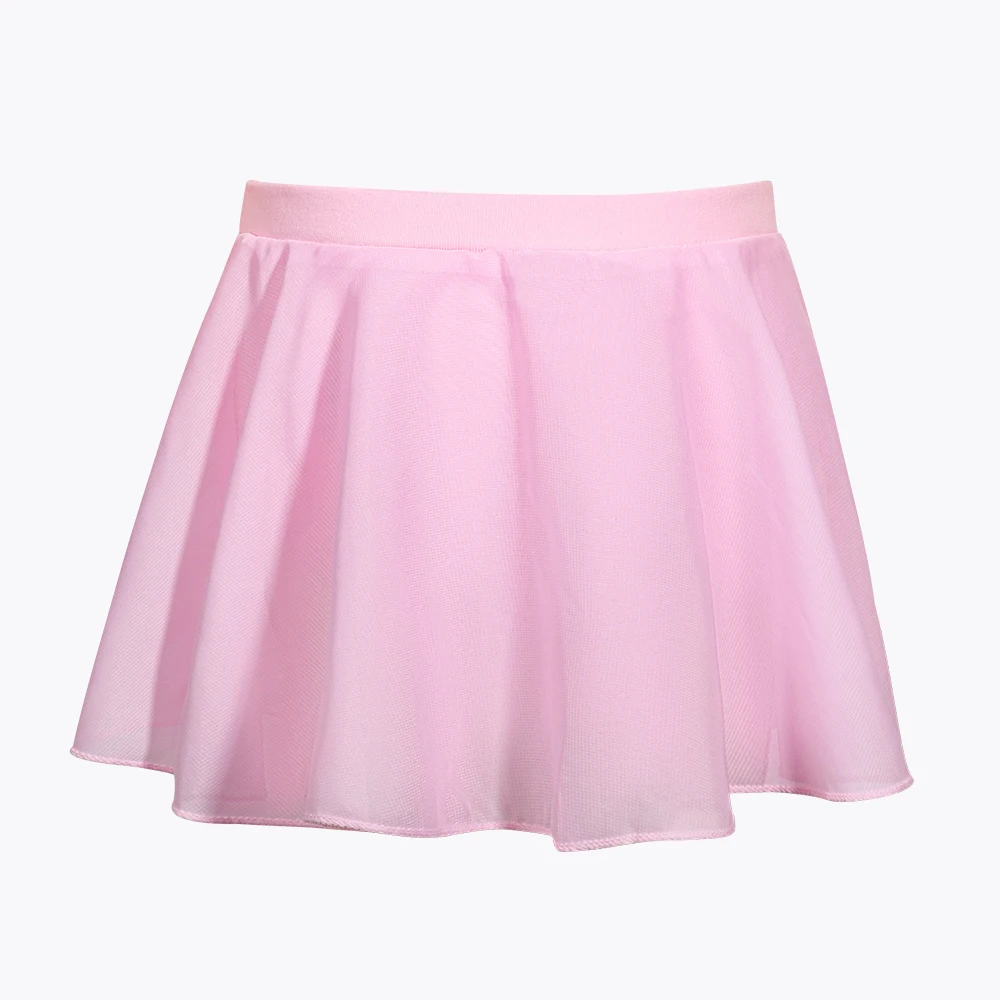 女の子用バレエスカート幼児シフォンラップチュチュドレス調節可能なダンスウェアスカートバレリーナダンス服