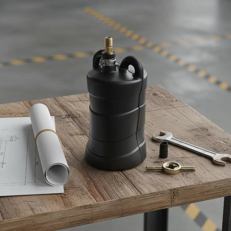 

【W】Pipe Natural Rubber Drain Air Bag Inflatable Bung Stop Plug Block Hand-operated Gasbag Airbag DN 50mm-200mm
