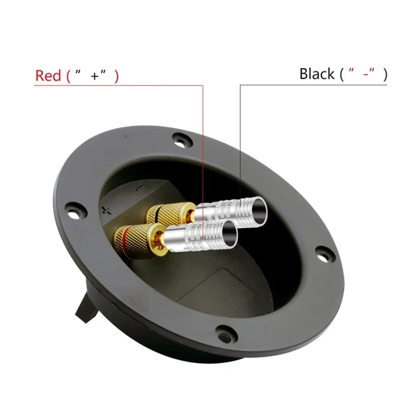 

A16R-12 Pcs 4Mm Audio Jack Connector Banana Plugs Audio Jack Connector, 24K Gold Dual Screw Lock Speaker Connector