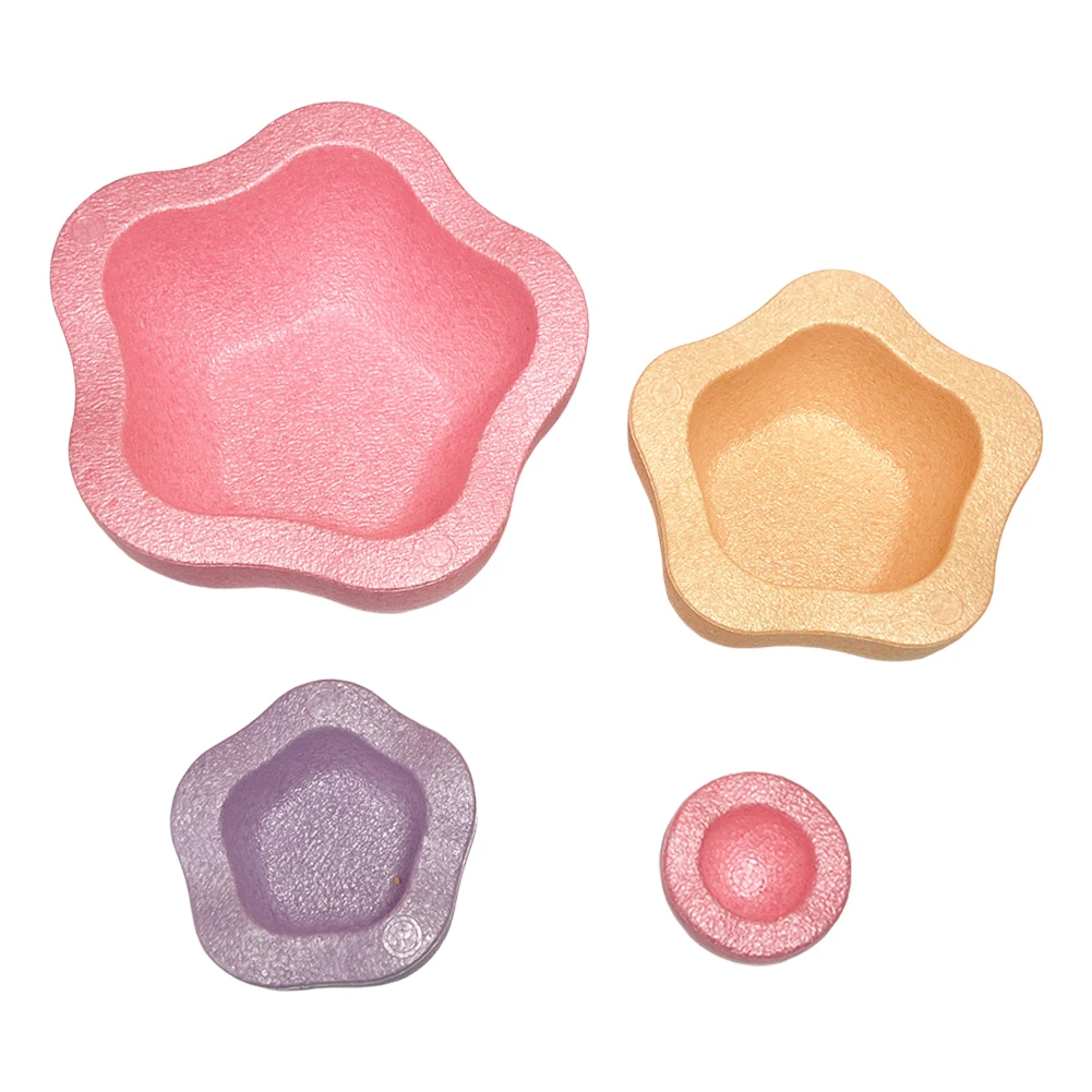 4Pcs Foam Balance Stepping Stone Non-Slip Toddler Stepping Stones Sensory Stepping Stones for Promoting Coordination Skills