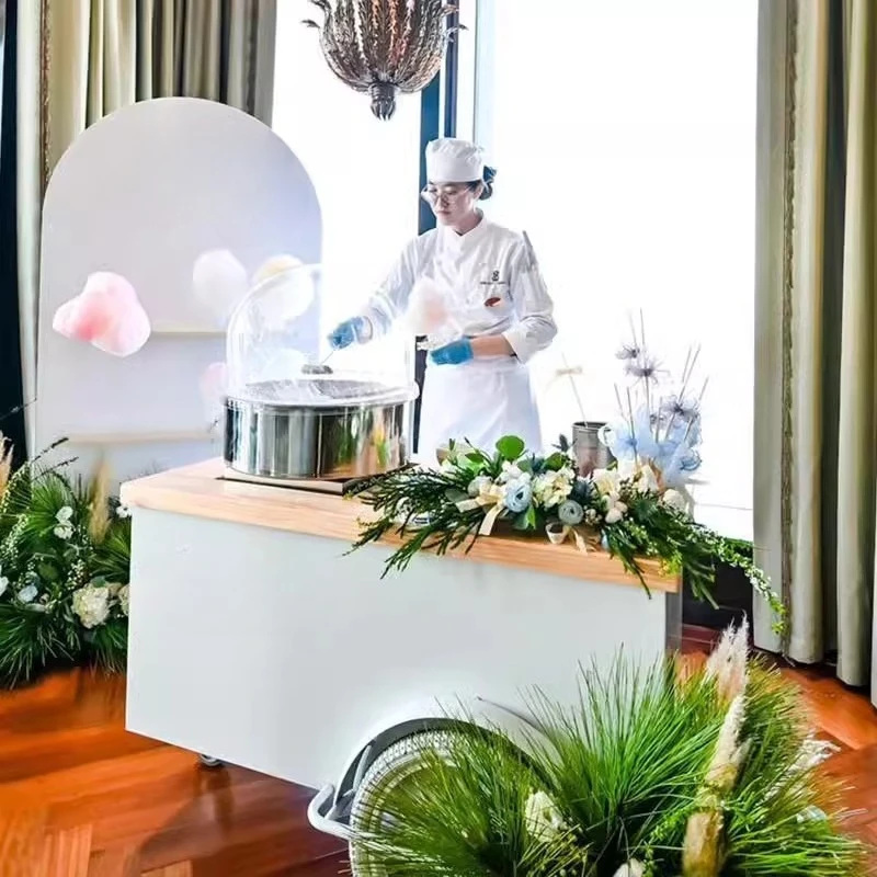 

Настраиваемая передвижная тележка для интернет-магазинов, торговых центров и уличных промоакций