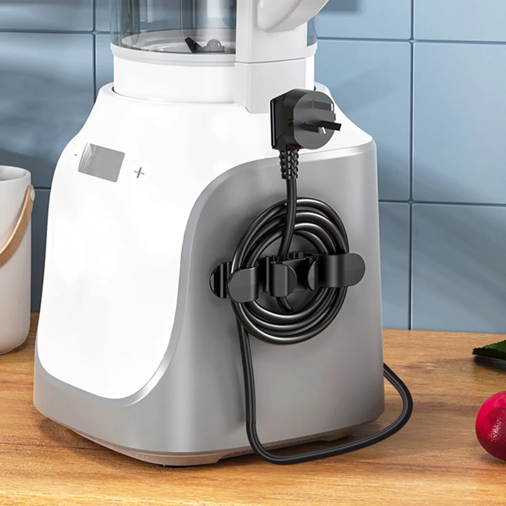 

3Pcs Cable Organizer Wire Holder Durable Silicone Adhesive Appliance Cord Organizer Kitchen Appliance Wire Keeper Cable Winder
