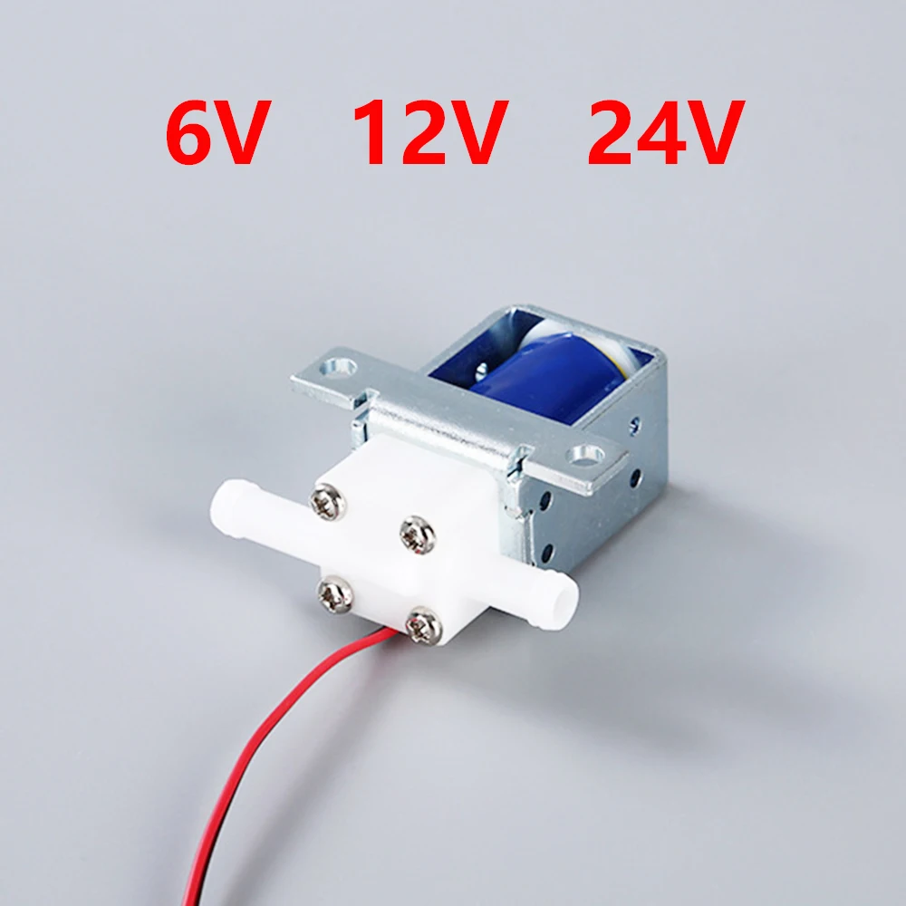 DC 6V /12V/ 24V Dwupozycyjny dwudrożny N/C Normalnie zamknięty zawór wodny Elektryczny zawór elektromagnetyczny Zawór sterujący przepływem