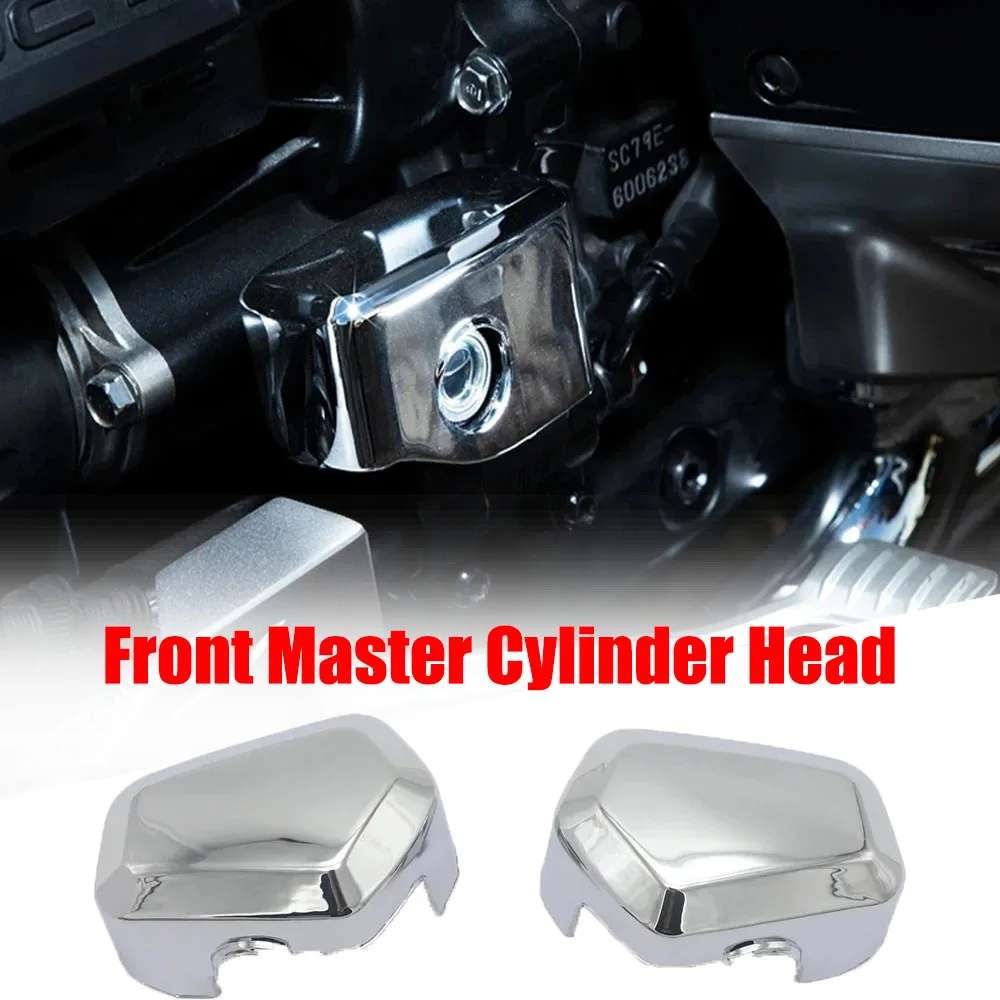 

Chrome-Plated Front Master Cylinder Head For The Six-Speed ModelBrandNew Apply To For Honda Goldwing GL 1800 GL1800 2018 Silver