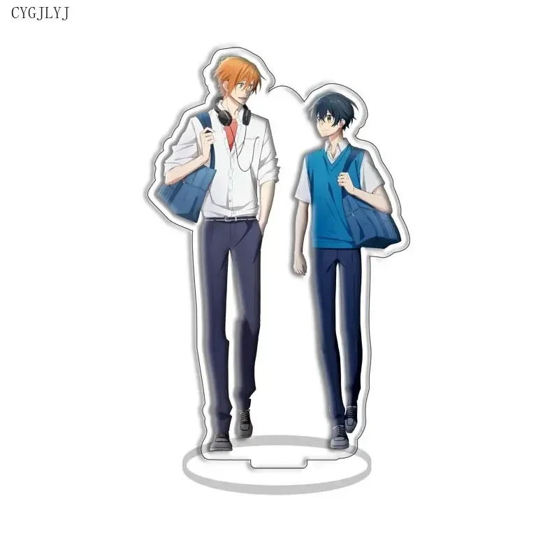 New Anime Sasaki to Miyano Acrylic Stand Desk Decor Miyano Yoshikazu Sasaki Shumei Hirano Daiga Standing Sign Plate Cosplay 15CM