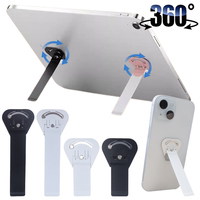 360 Degree Rotation Ultra Thin Metal Tablet Holder Stand For iPad iPhone Samsung Huawei Universal Reusable Desk Bracket Mount