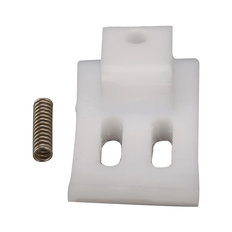 Mt260b Zz B القدم شقة آلة إبرة مزدوجة آلة إبرة مزدوجة البلاستيك قطعة قدم الضغط في ماكينة خياطة لوحة الجلد السفلي