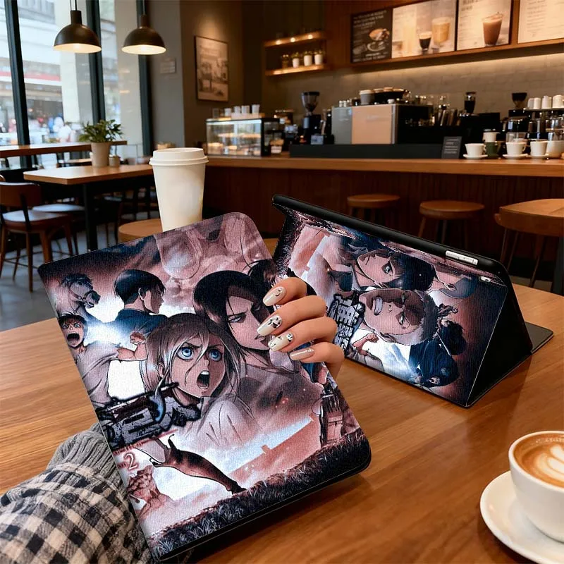 

A-Attacks on Titans Pattern For Xiaomi Redmi Mi Pad 4 5 6 6s 7 8 SE Pro 2 11 Plus Max 12.4 11 11.2 12.5 8.7 inch Tablet Case