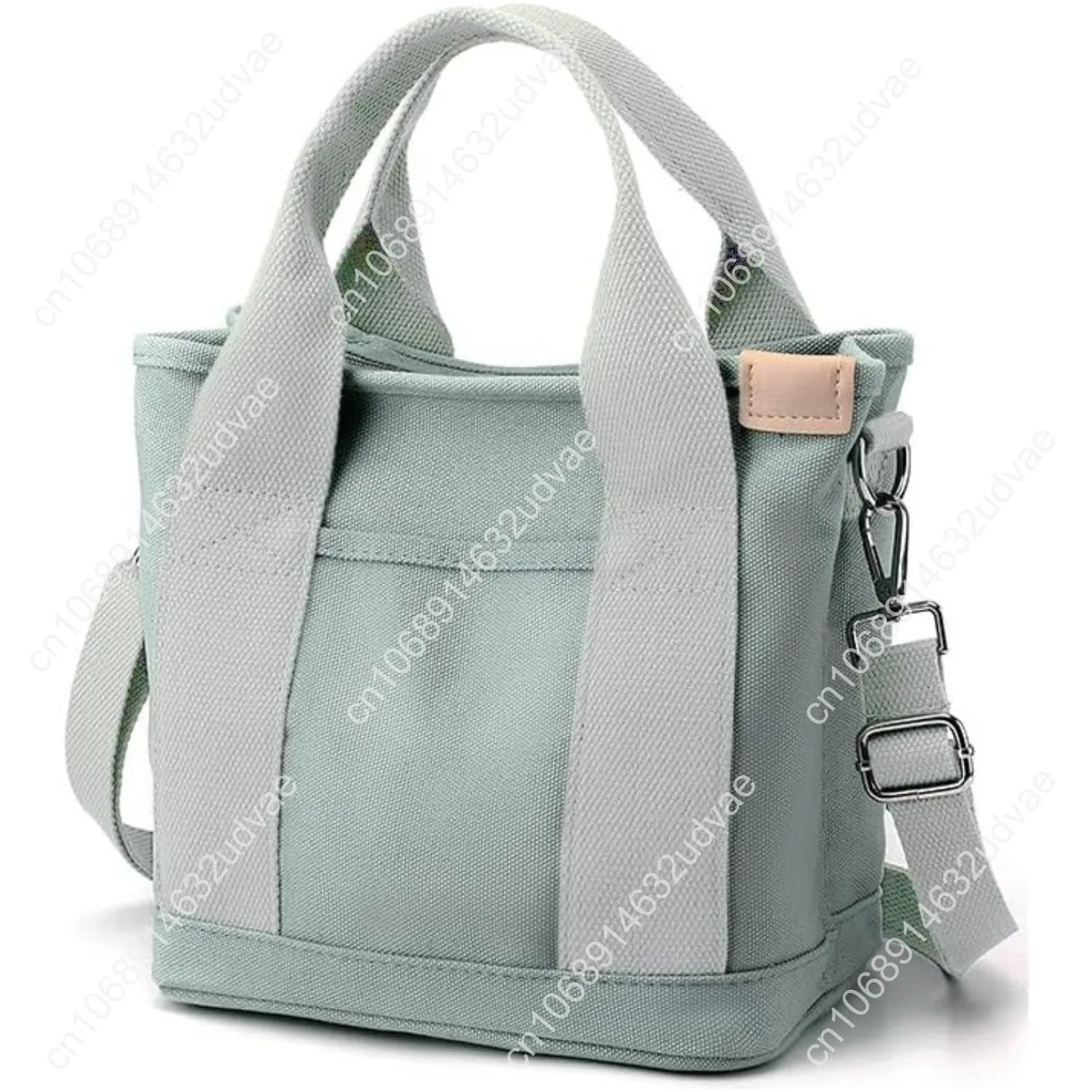 2025 Small Tote Bag with Zipper Tote for Women Canvas Crossbody Bag Shoulder Satchel Hobo Messenger Bag