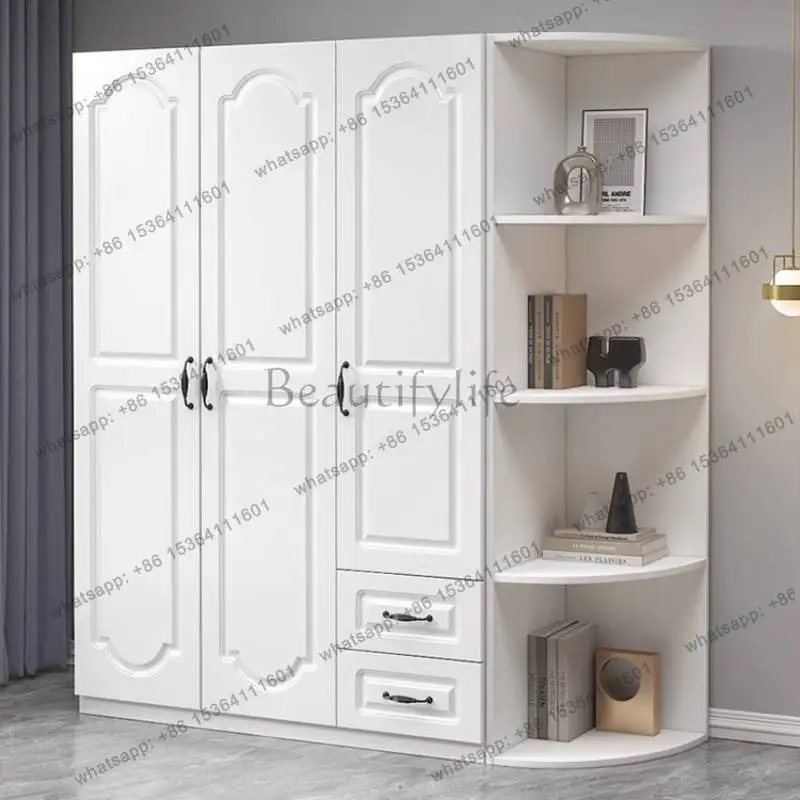 PG Partition Luxury Designs Wardrobe Bedroom Handles Corner Modern Drawers Wardrobe Storage Cabinets Armario Furniture For Home