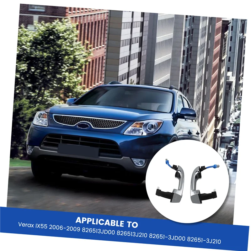 

826513JD00 Car Front Outside Door Handle For Hyundai Veracruz Ix55 2006-2009 826513J210 82651-3JD00-ABQF