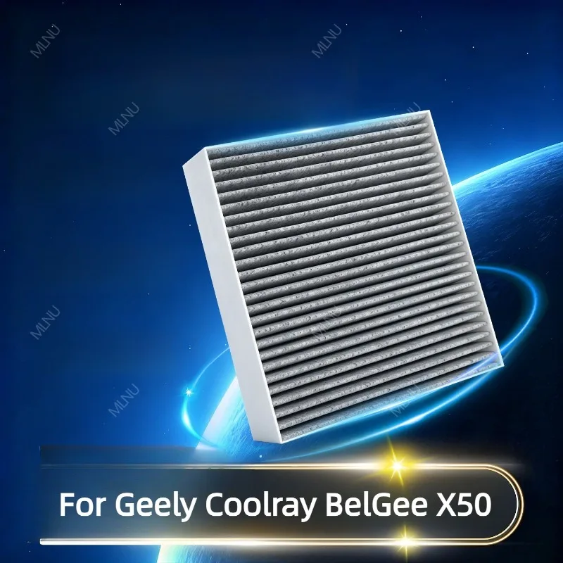 Cabin Air Filter For Geely Coolray BelGee X50 2024 2023 2022 2020 2019 Accessories Activated Carbon Odor-Removal High-Airflow
