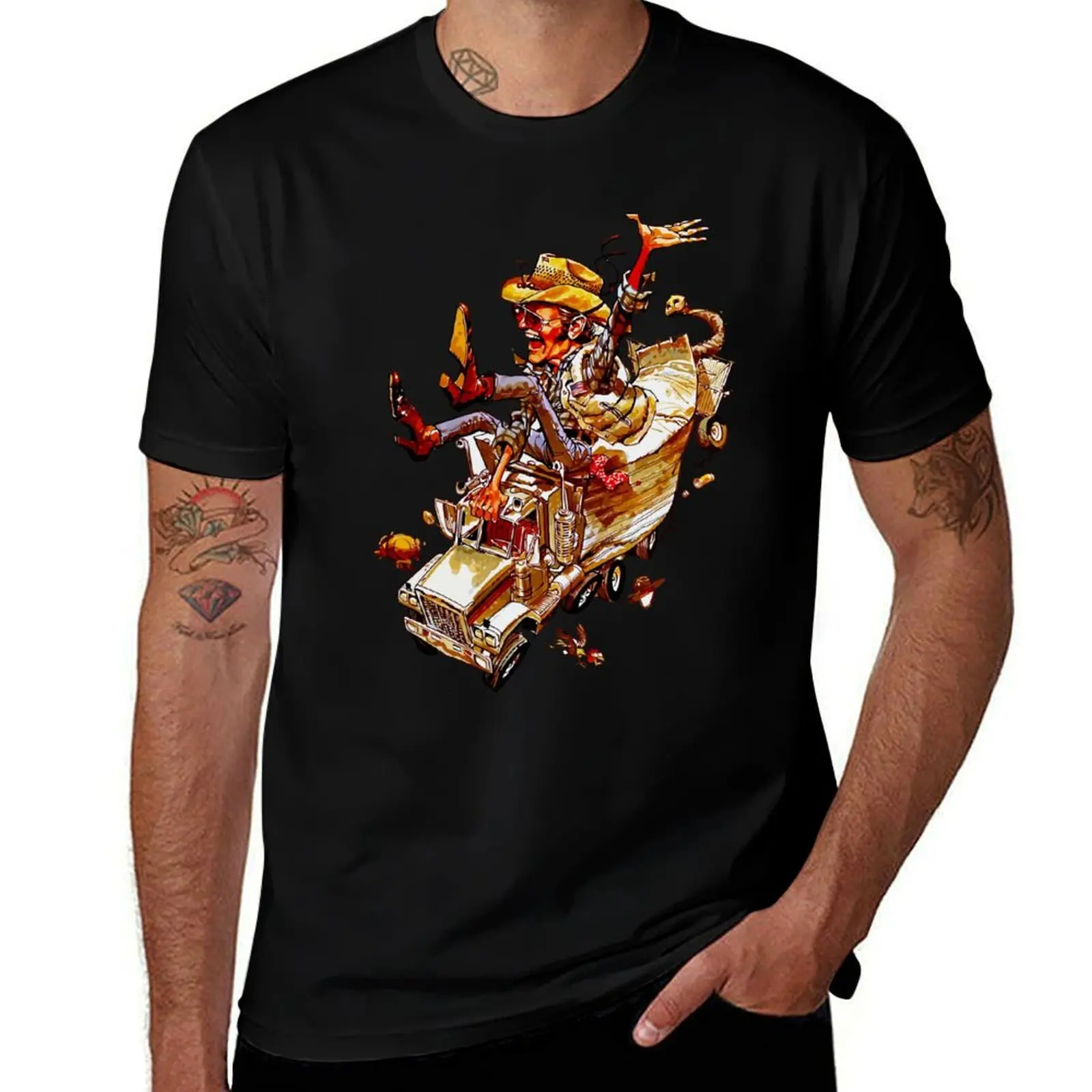 

Jerry and the Bandit T-Shirt anime t shirts for man funny t shirts man T-shirt