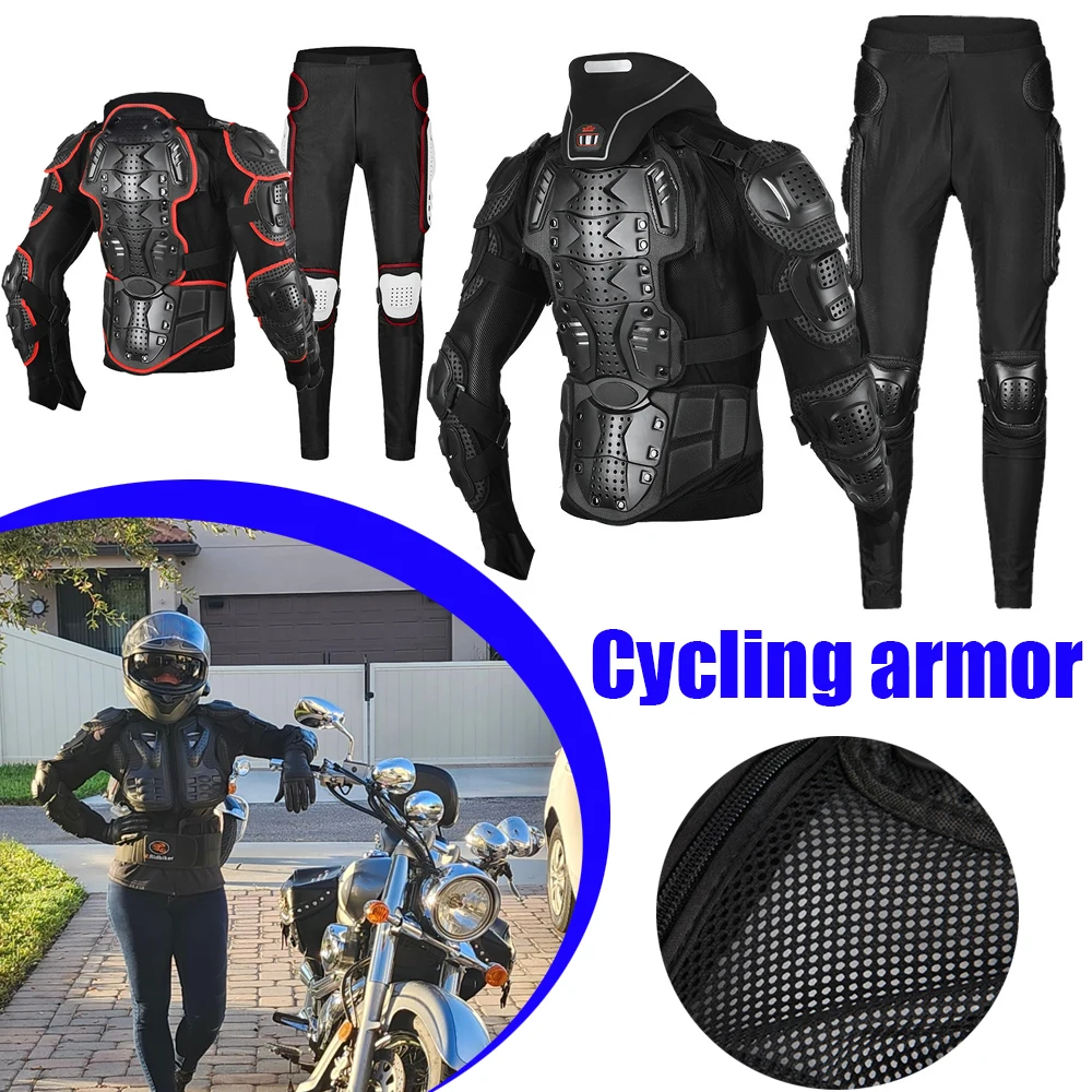 

New Motorcycle Jacket Men's Full Body Armor Motocross Enduro Motorcycle Protective Gear Cycling Sportswear General Purpose