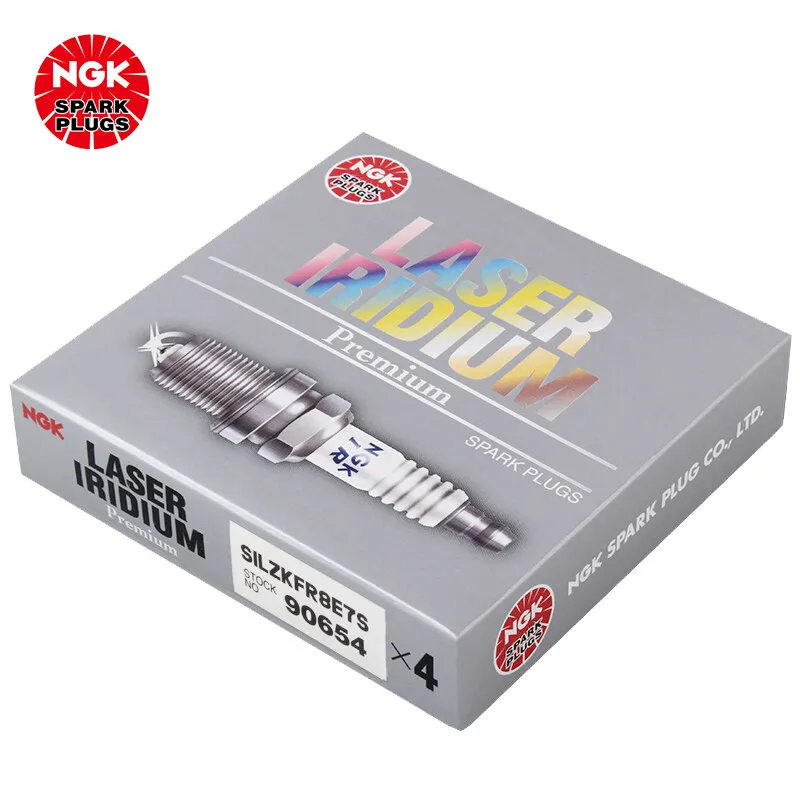 NGK Iridium Platinum Spark Plug SILZKFR8E7S 90654 is suitable for Mercedes-Benz A/B/C/E/GLA/GLC oe A0041597903 - Image 4