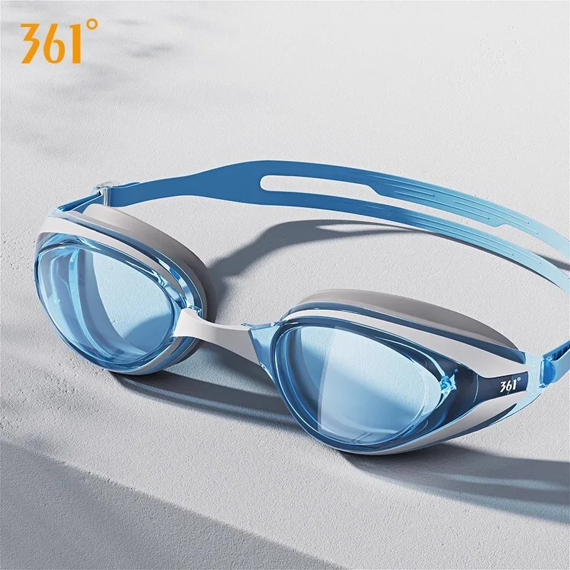 361°Adult Anti-fog UV Protection Professional Waterproof Adjustable Silicone Swim Glasses Men Women Sports Surfing Beach Eyewear