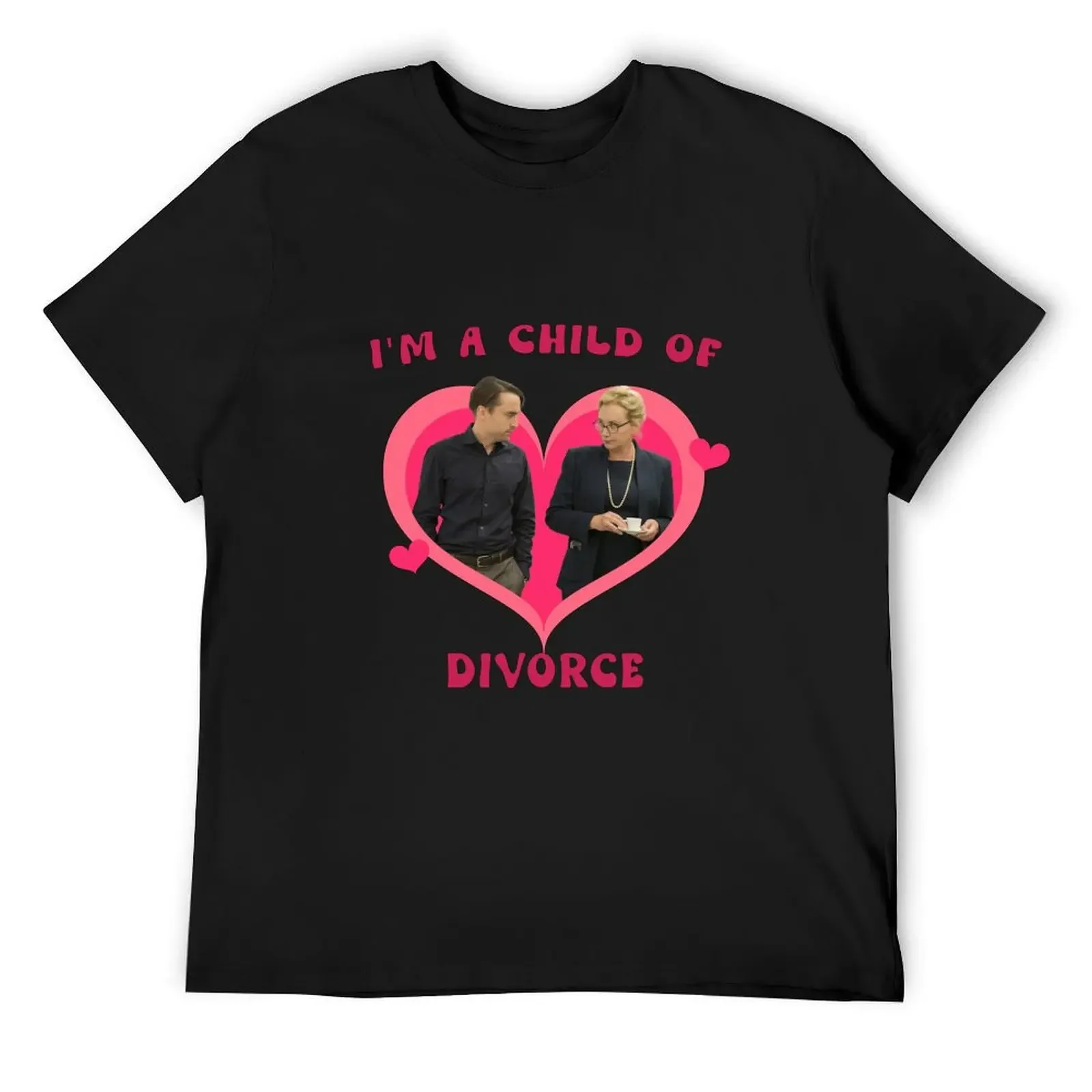 

romangerri child of divorce T-Shirt Blouse man t shirt plain graphic shirts Men's t-shirt
