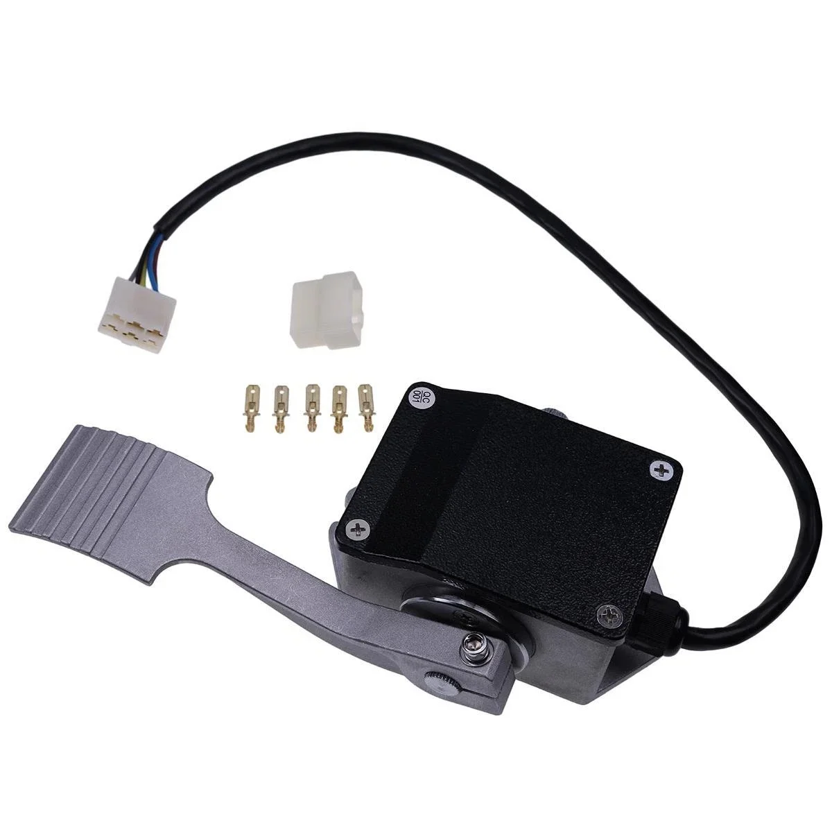 Throttle Pedal EV Golf Cart Pedal 0-5K Ohm Output Metal Construction Potentiometer Sensing Structure Smooth Transition Control