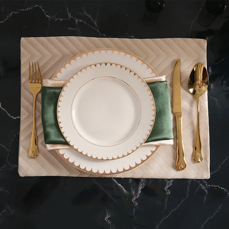 

Наборы кухонных тарелок на день рождения, роскошные белые свадебные наборы тарелок для ужина, полный стол, сервис Platos De Cena, полный набор посуды