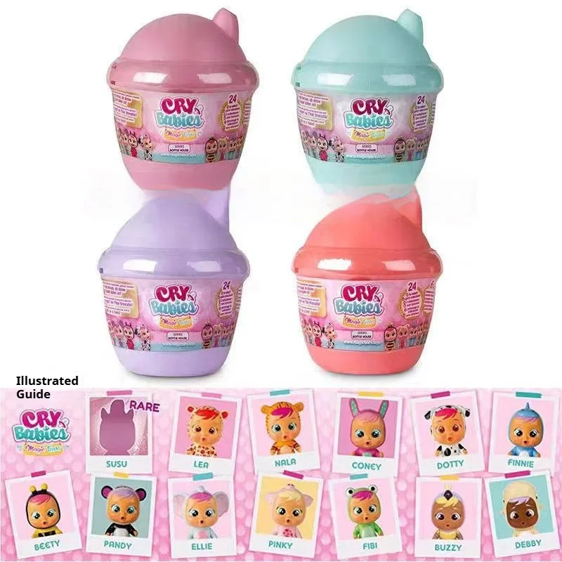 

New Genuine Cry Baby Magic Tears Series Blind Box Crying Doll Surprise Model Girl Play House Toys Decoration Kid Girl Toy Gifts