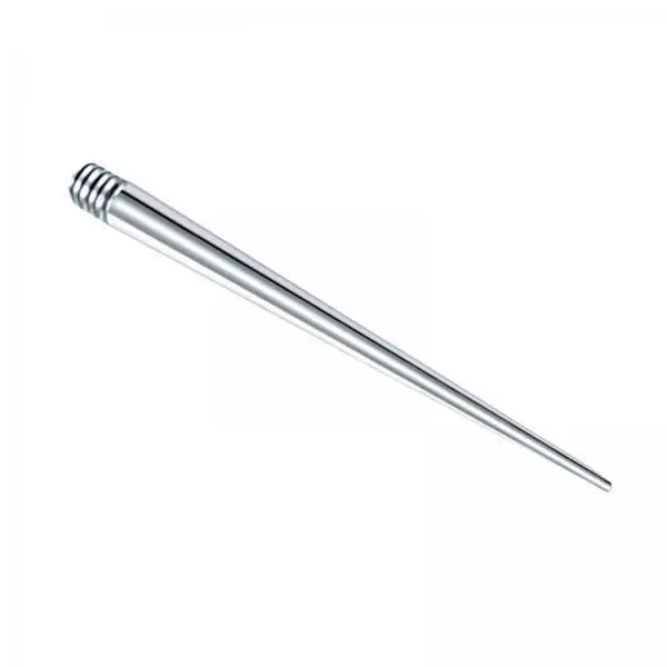 1.2mm Insertion Threaded Taper Stainless Steel Kit Tool for Body Piercing Nose Lip Ears Jewelry Replacement