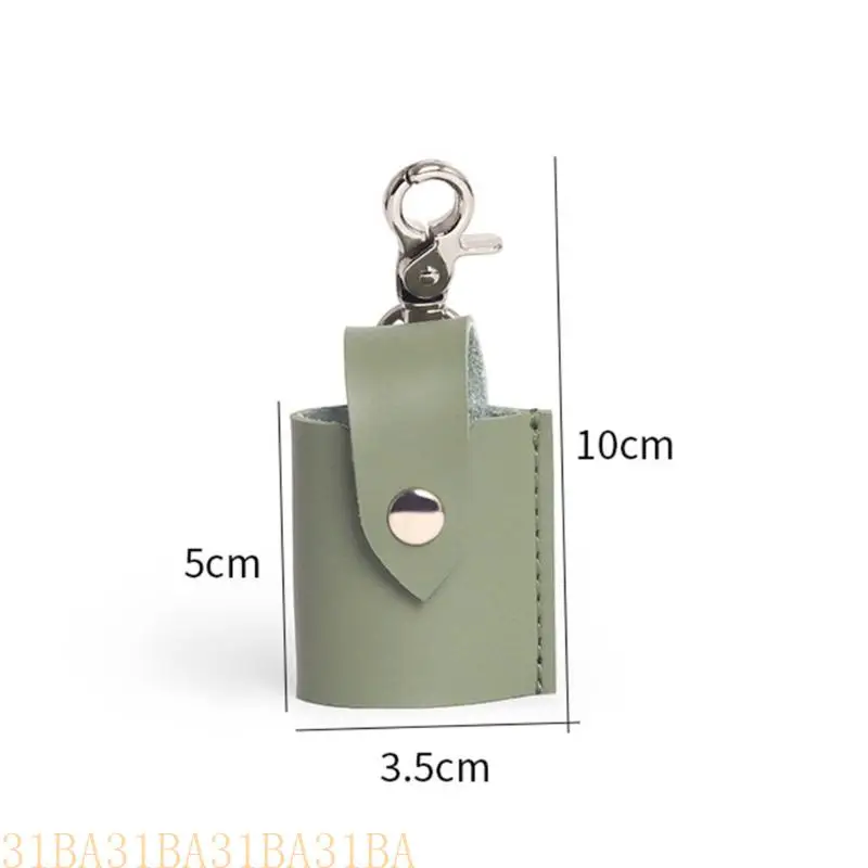 31BA PU Leather Film Storage Accessory 135 Film Organiser Case Protective Keyring Pendant for Traveling and Everyday Use