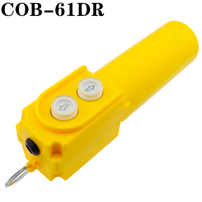 COB-61DR series direct operation rain proof crane control electric hoist up and down switch button with 30UF capacitor