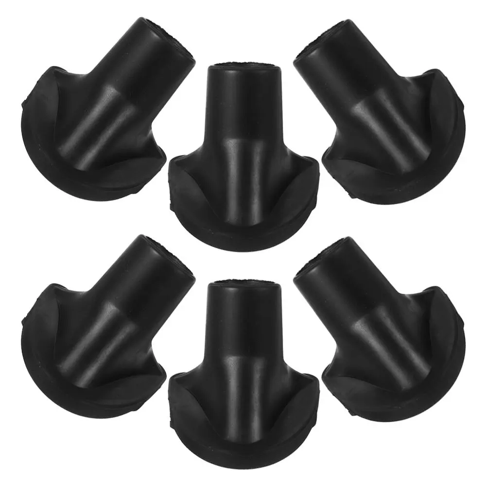 6 قطعة حقيبة جولف حامل قدم عدة منصات مطاطية المضادة للانزلاق حماية أساسيات حقيبة جولف حامل قدم استبدال أجزاء