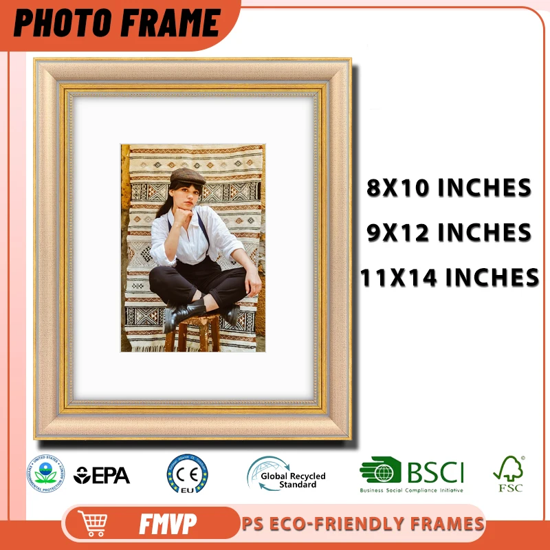 

Винтажная пластиковая рамка 8x10 отлично подходит для модных настенных художественных или культурных тематических комнат и рам для стен галереи